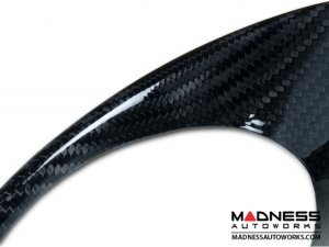 FIAT 500 Driving Lights Frames - Carbon Fiber - EU Model 